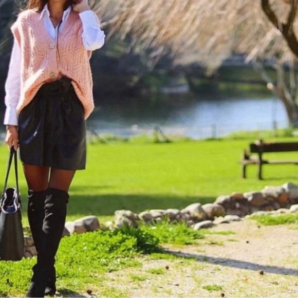 NWT ZARA Jewel Button sleeveless knit vest Blogger Fav. - Picture 6 of 10